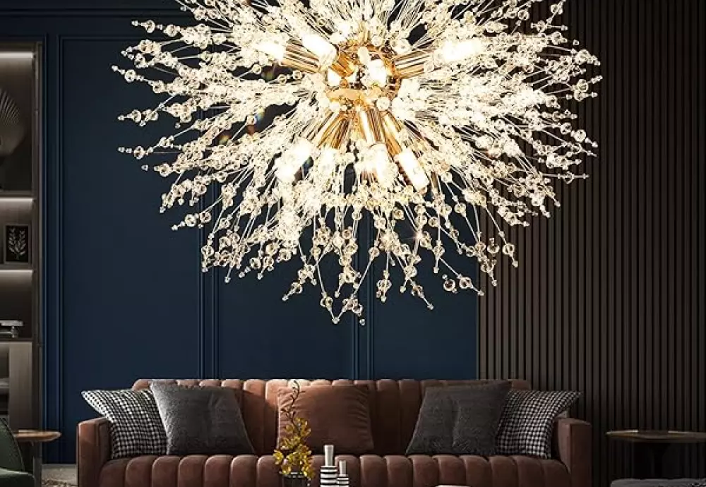 large glass globe chandelier